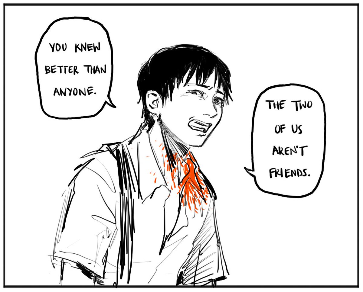 a conversation spanning several minutes, several months, and several years #ajin 