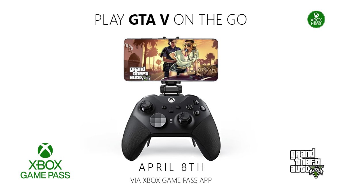 XB News (Not affiliated with Xbox) on X: Starting April 8th, GTA