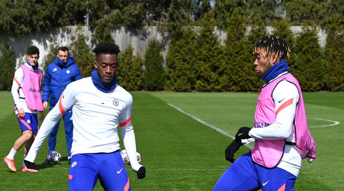 CalteckStats's tweet photo. CHO training at Cobham ahead of Atletico #CFC https://t.co/37Bu7MwpLA