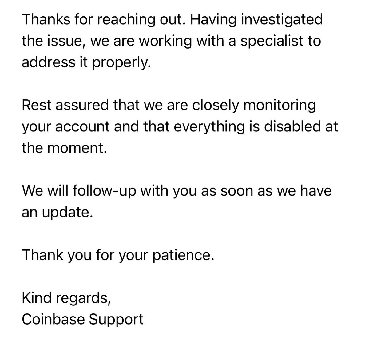 MissLaPrea's tweet photo. ⁦@CoinbaseSupport⁩ ⁦@coinbase⁩ ⁦@CoinbasePro⁩ How is my account being hacked addressed properly by you selling $5000 of my stock to recover what you allowed a hacker to steal? U R just as bad!! U have stolen $5000 of my money and I want it back! NOW!! https://t.co/qAjY8IIvIu