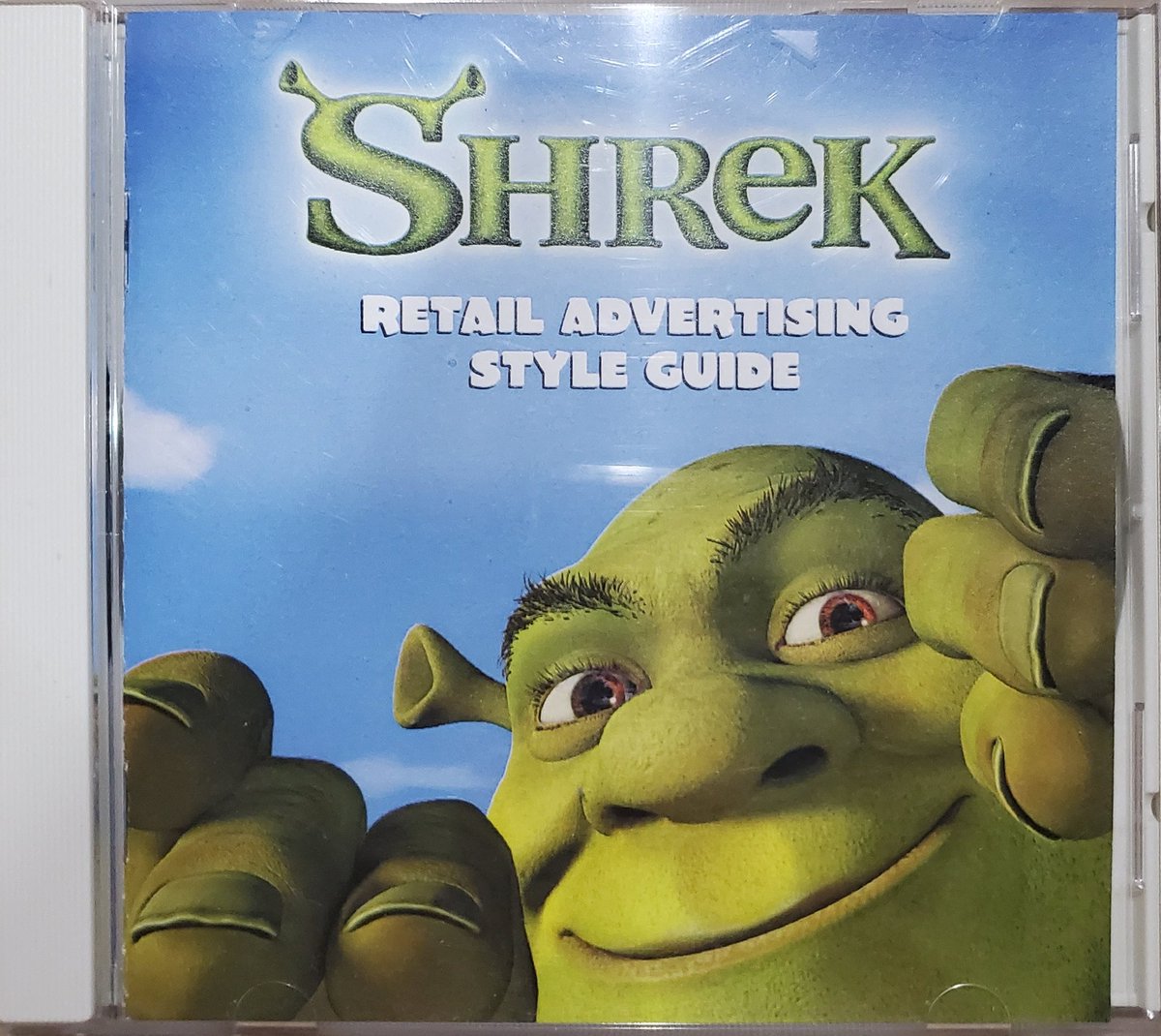 Thread: Diving through the Shrek Retail Advertising Style Guide and sharing all the interesting things I find on it