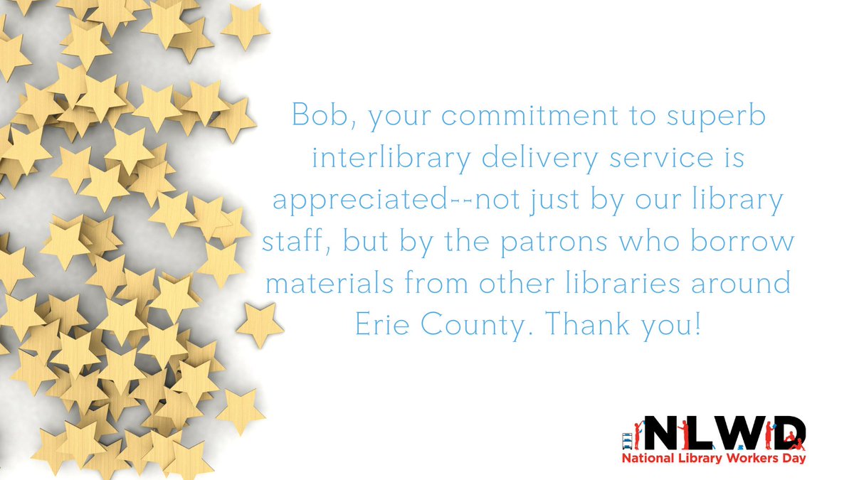 ErieLibrary's tweet image. Nominate a star library worker at surveymonkey.com/r/SubmitAStarf…
#NLWD21 #NationalLibraryWeek