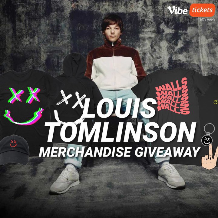 Louis Tomlinson Belgium on X: ☀️ GIVEAWAY ANNOUNCEMENT ☀️ Win