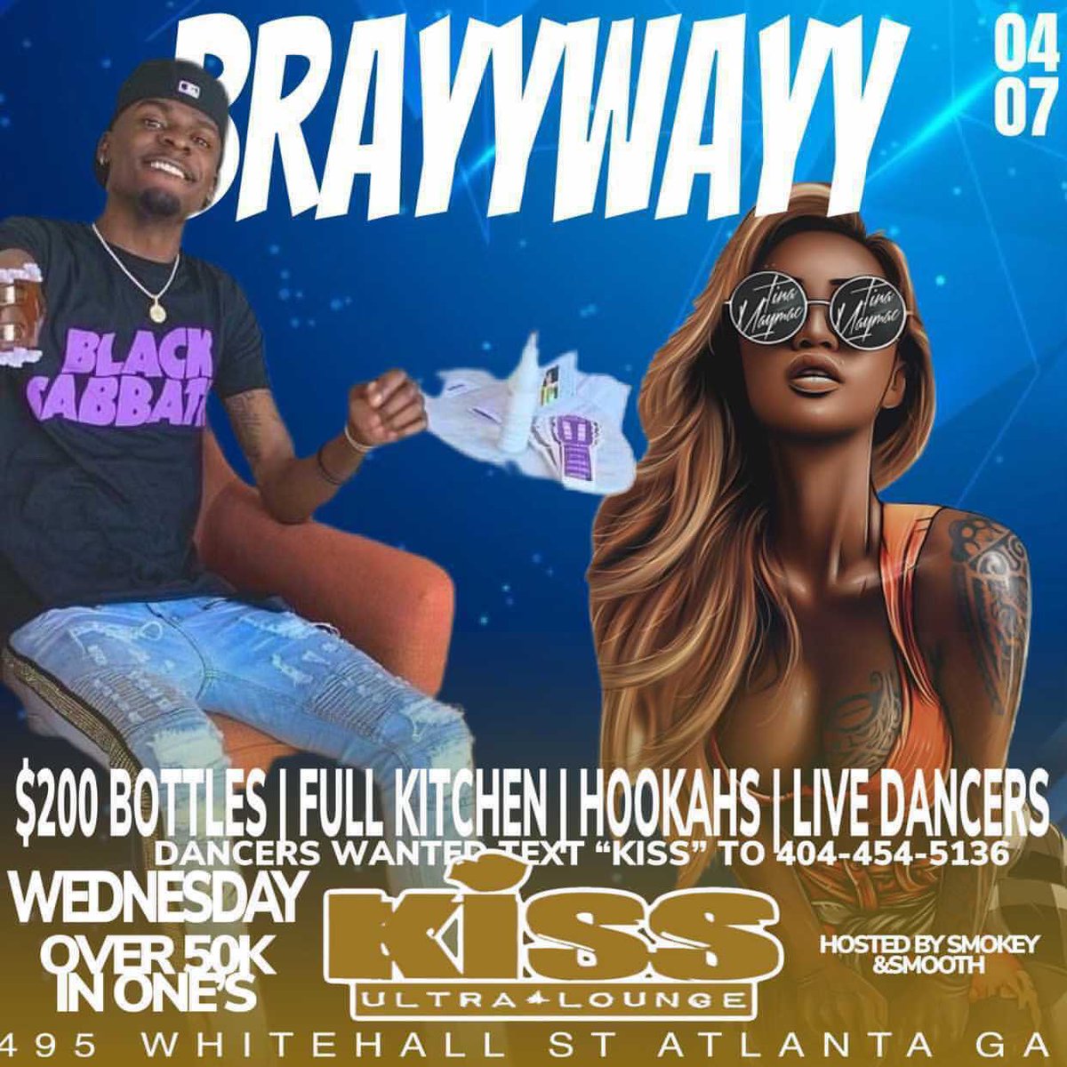 478BWE's tweet photo. Catch Brayy Wayy LIVE Tomorrow at @KissUltraLounge ‼️ 🏋🏾‍♂️
.
. 
Artist: Brayy Wayy &amp; 2win
Song: “Forbes List”
Album: It’s Our Time 
.
.
#BrayyWayy #HITC #MaconMade #BWE #NoKizzy #BigWeightEnt https://t.co/LEq5vhIpUt