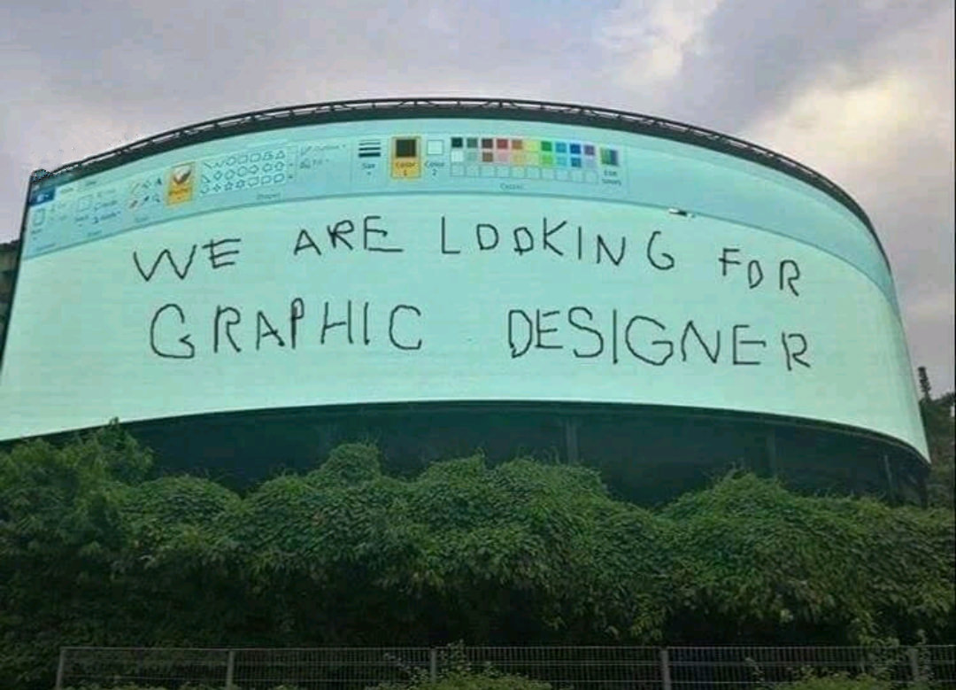 We’ve got great ones <a href="/GDIServices/">GDI Facility Services</a> but need some more help with a big workload. We are looking for a collaborative #GraphicDesigner for frequent contract work. Does your work fit in with our corporate look &amp; feel? Send me what you’ve got! (Full credit to the creator of this meme)