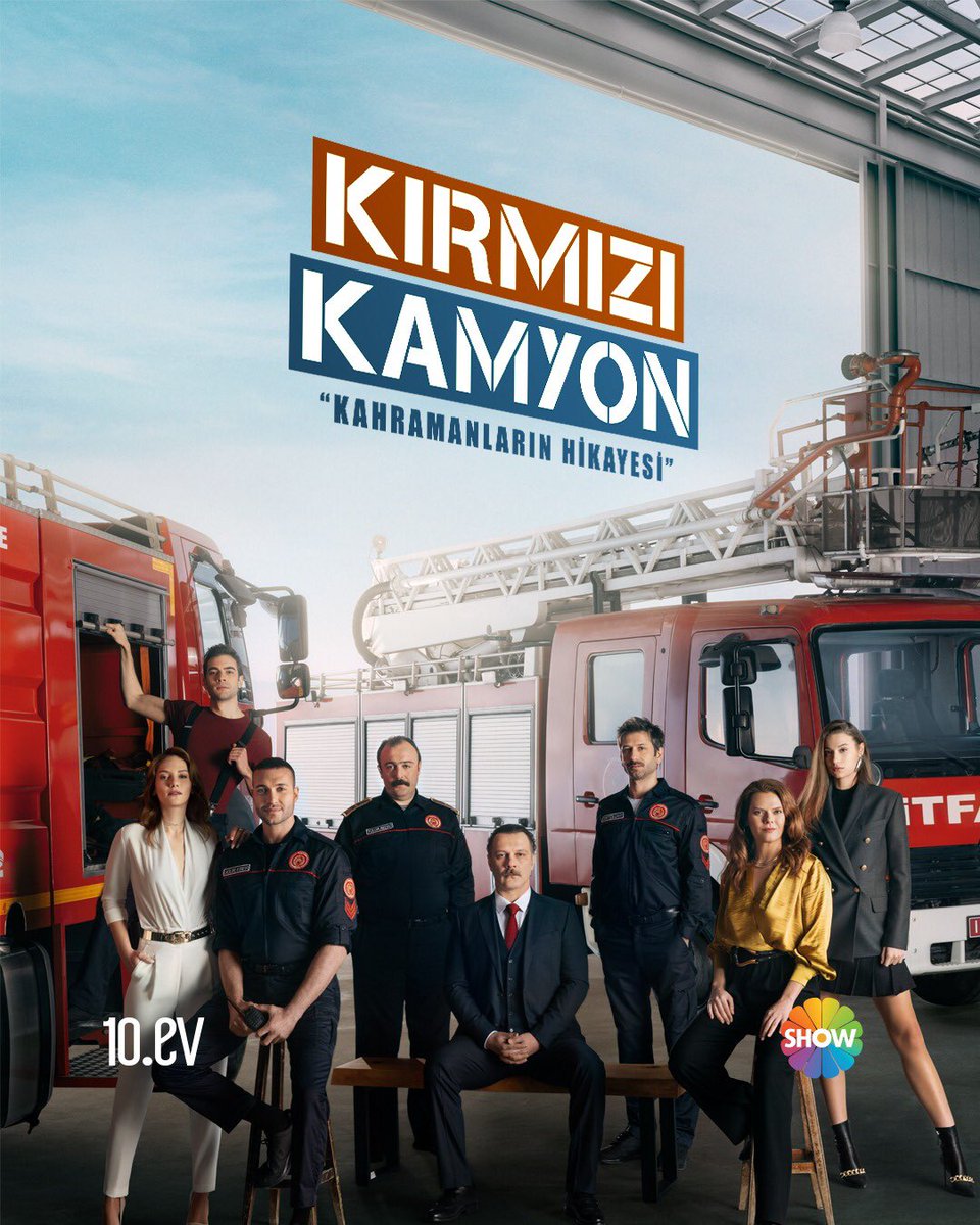 #KırmızıKamyon yeni bölümleriyle Haziran'da @showtv’de!Çekimleri tam gaz devam ediyor.Kahraman itfaiyecilerin hayatlarını ve mücadelelerini anlatan;aksiyon ve heyecan dolu tanıtımlarıyla büyük ses getiren’Kırmızı Kamyon’Haziran ayının ilk haftası ekranlara gelmeye hazırlanıyor.