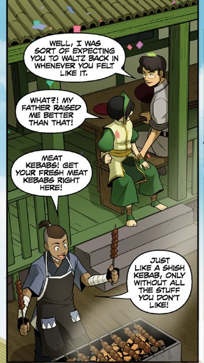 azulasfire_'s tweet image. Kebab seller Sokka is very personal to me...