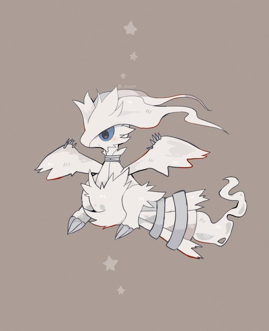 レシラムの日のtwitterイラスト作品