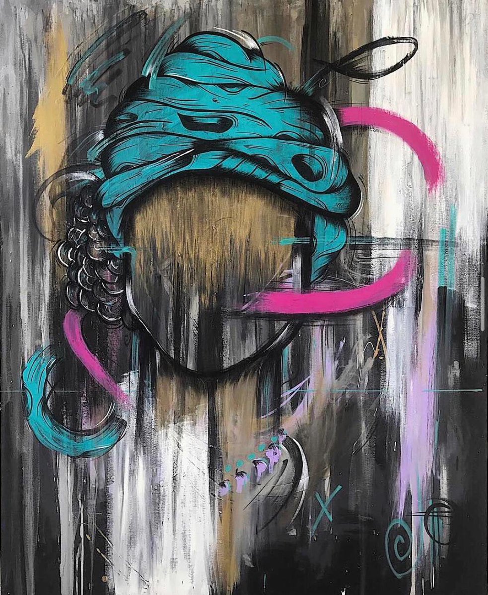 maxguevaram's tweet photo. Lost native • portrait series canvas 48x60 @withFND #NTF coming soon https://t.co/RxAYm3qWGE