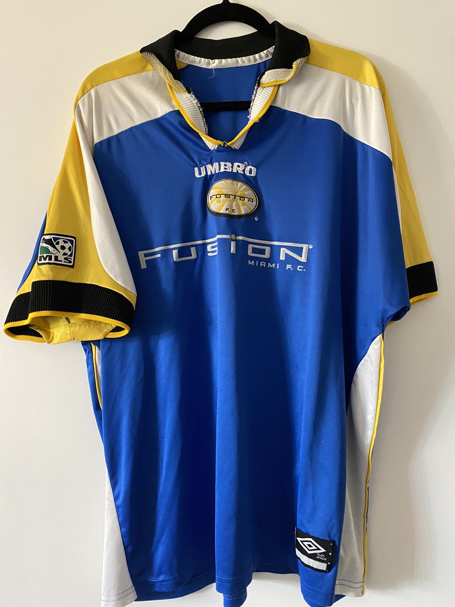 As long as we are talking #MLS retro 🙌🏽 #Fusion #OriginalKit @SiegeMiami @VICECITY1896 @Southern_legion