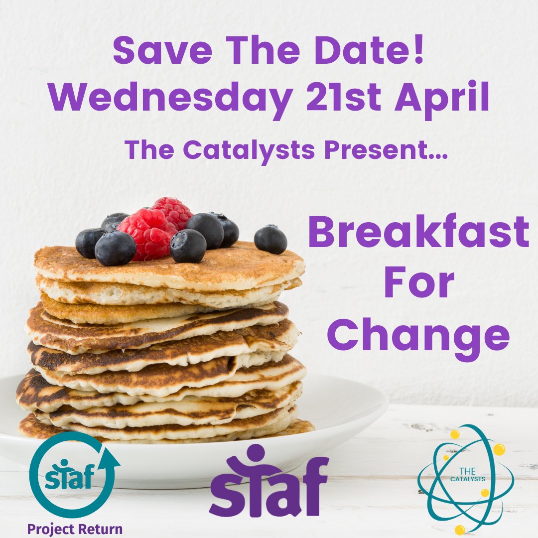 Project_Return_'s tweet image. Hey, you! 👀

Free on the 21st of April? 📅

Join us for #BreakfastForChange - a youth-led event designed to get the conversation going on issues that matter to us ✨

More info to follow ℹ