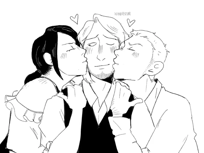 kisses for the birthday jean ??? 