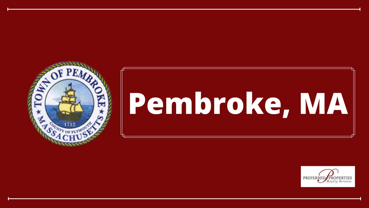 Check out our new blog post on why you should consider #moving to Pembroke, Massachusetts! We highlighted some amazing local businesses to try out and the many benefits of moving to Pembroke!

preferredpropertiesrealty.com/haveyouevercon…

#realestate #pembroke #massachusetts