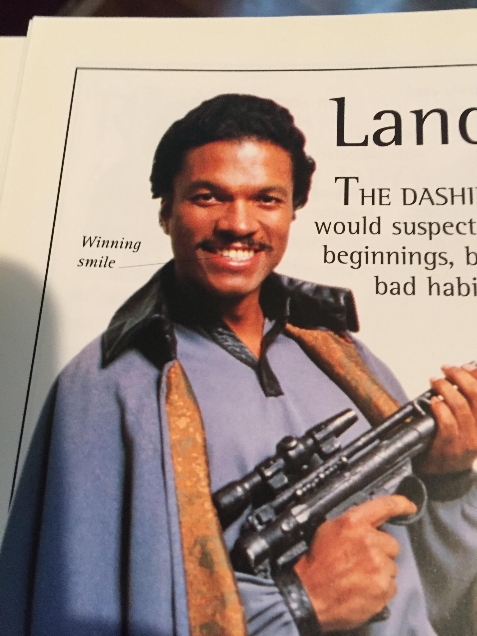 HAPPY BIRTHDAY BILLY DEE WILLIAMS!!! 84 years in and your winning smile is still going strong 
