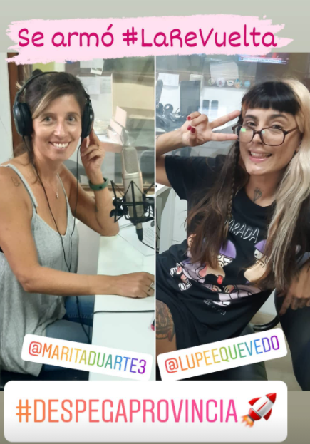 provincia1270's tweet photo. Hoy hay ReVuelta bonaerense contra el mal humor y la desinformación📻🎵
⭐️17 a 18hs⭐️
🎙️@lupequevedo @marita1270 

📲App https://t.co/1n8PAzUaqY
💻https://t.co/jKejIHcpvt

#TuRadio
#RuidoDelBueno🗯️
#DespegaProvincia https://t.co/soOA4lGLrM