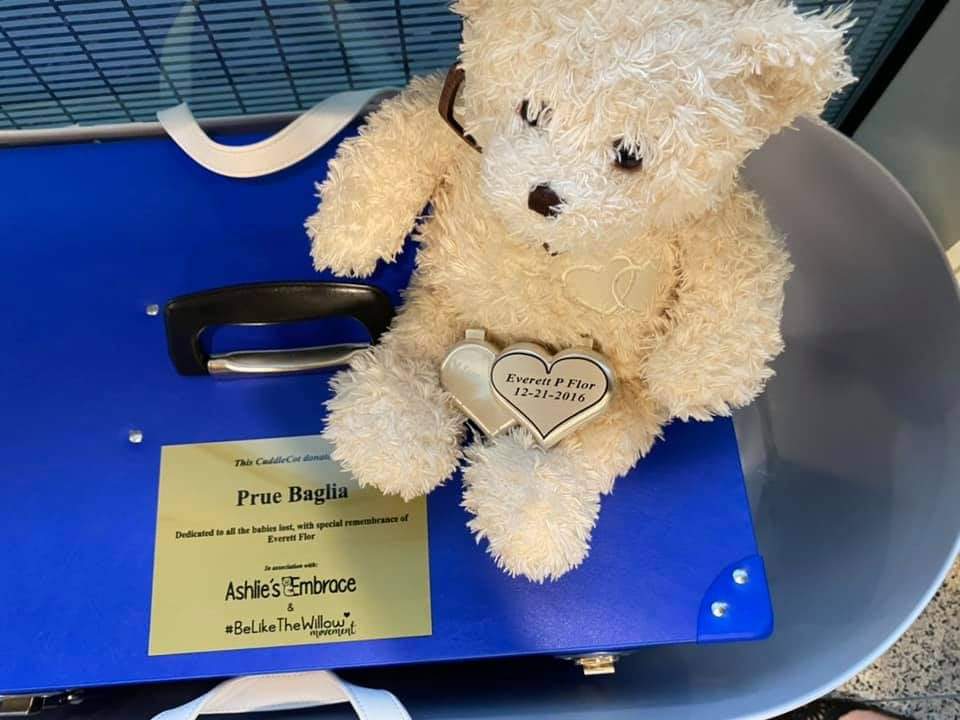 This little girl is doing BIG things! 💚Prue started a fundraiser selling #nicenessispriceless merch to raise enough money to donate a #CuddleCot at Cleveland Clinic Children's Hospital! Way to go Prue! ❤ #ashliesembrace #BeLikeTheWillowMovement #teamcuddlecot #cleveland #ohio