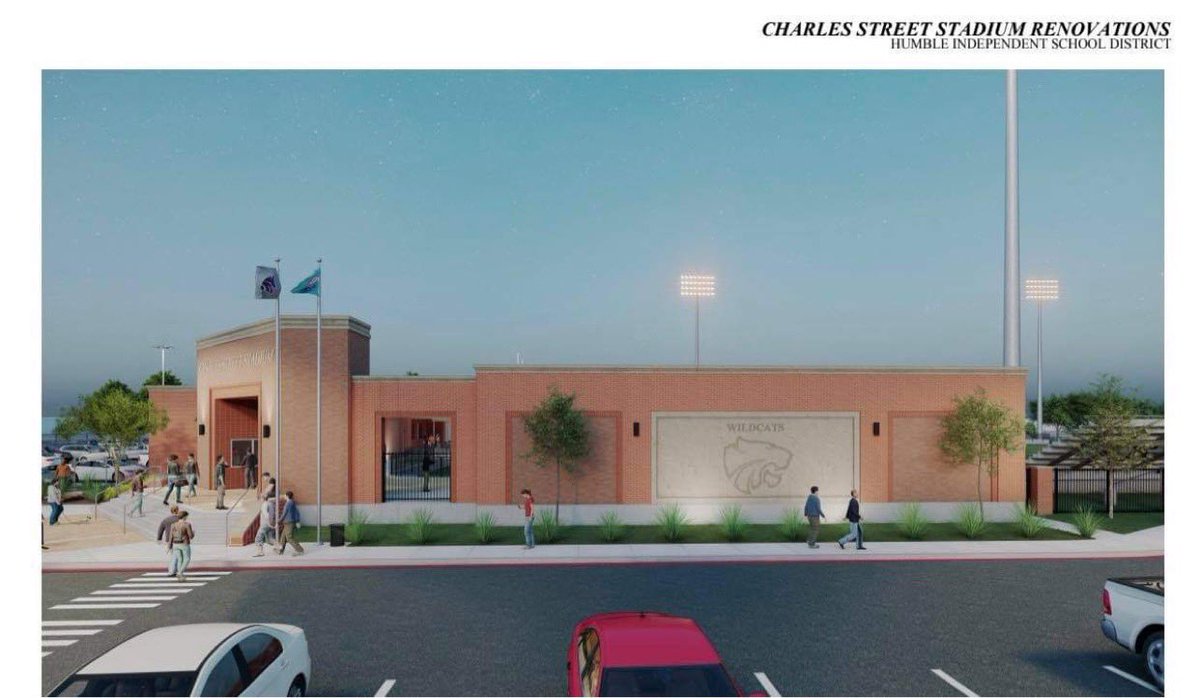 HumbleFutbol's tweet photo. The complete renovation of Charles Street began today. Here’s the new home of Humble Men’s Soccer beginning with the 2021-22 campaign. 

A big thank you to @HumbleISD @HumbleISD_Ath and the Humble ISD community for making this happen. https://t.co/h8suyihfY7