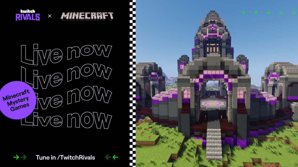 Twitch Rivals 16 Global Teams 3 Mysterious Games 50k Twitch Rivals Minecraft Mystery Games Starts Now With Nekkragaming Lasercorn Wavepunkrl Watch T Co Q8hdbsfuw4 T Co Owkxqn2vnc