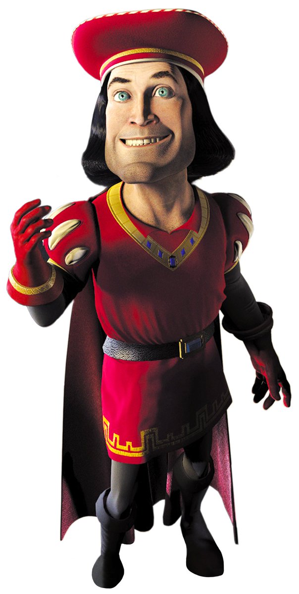 A few high res renders of Farquaad and Donkey that you don't see very often