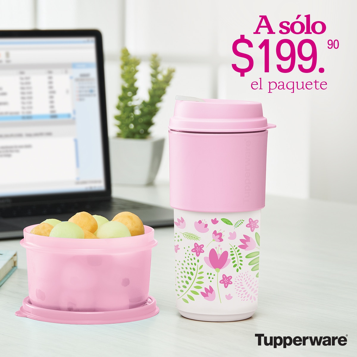 tupperwarearco1's tweet photo. El regalo perfecto de mamá a solo $199.9 Incluye Tazón Botanero de 400 ml y Eco Vaso 490 ml. #Compralocal #EligeLoBuenoEligeTupperware #Tupperwarebrands #TupperwareMexico #TupperwareArcoirisEsperanza https://t.co/2HWoqiWa9X
