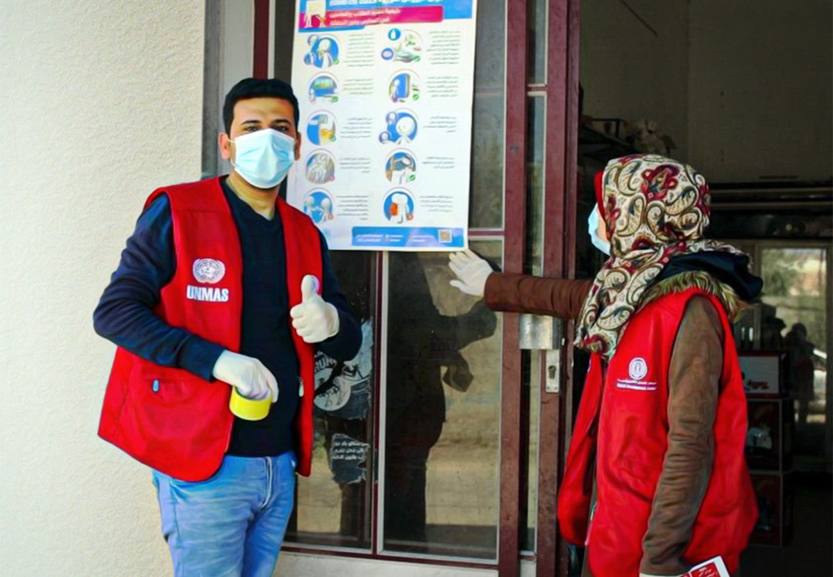 UNMAS's tweet photo. 2020 was a year like no other. In the face of the COVID-19 pandemic, UNMAS quickly adapted its work to tackle dramatically changed circumstances.
https://t.co/QI1sBwlpBI
#3PMA #IMAD2021 https://t.co/opy8lrmzUT