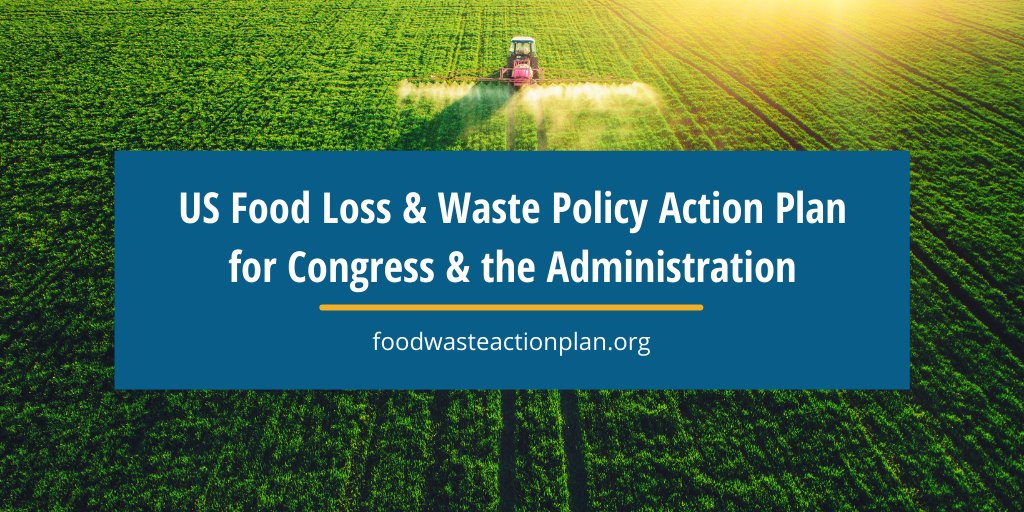 We're proud to join forces with <a href="/WWF/">WWF</a>, <a href="/HarvardFLPC/">FLPC@HLS</a>, and <a href="/NRDC/">NRDC 🌎🏡</a> to launch the US Food Loss and Waste Policy Action Plan to accelerate federal action and achieve our 50% reduction goal by 2030 foodwasteactionplan.org