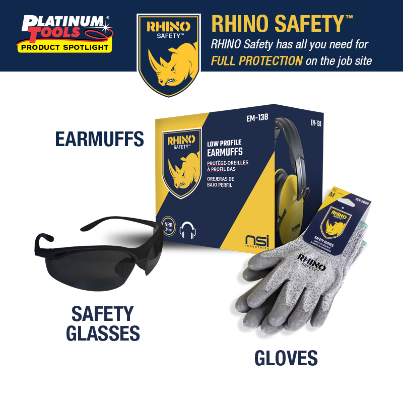 RHINO Safety™ is a full product lineup of Personal Protective Equipment you can rely on as a one-stop PPE solution. Follow link for details.
mailchi.mp/platinumtools/…
