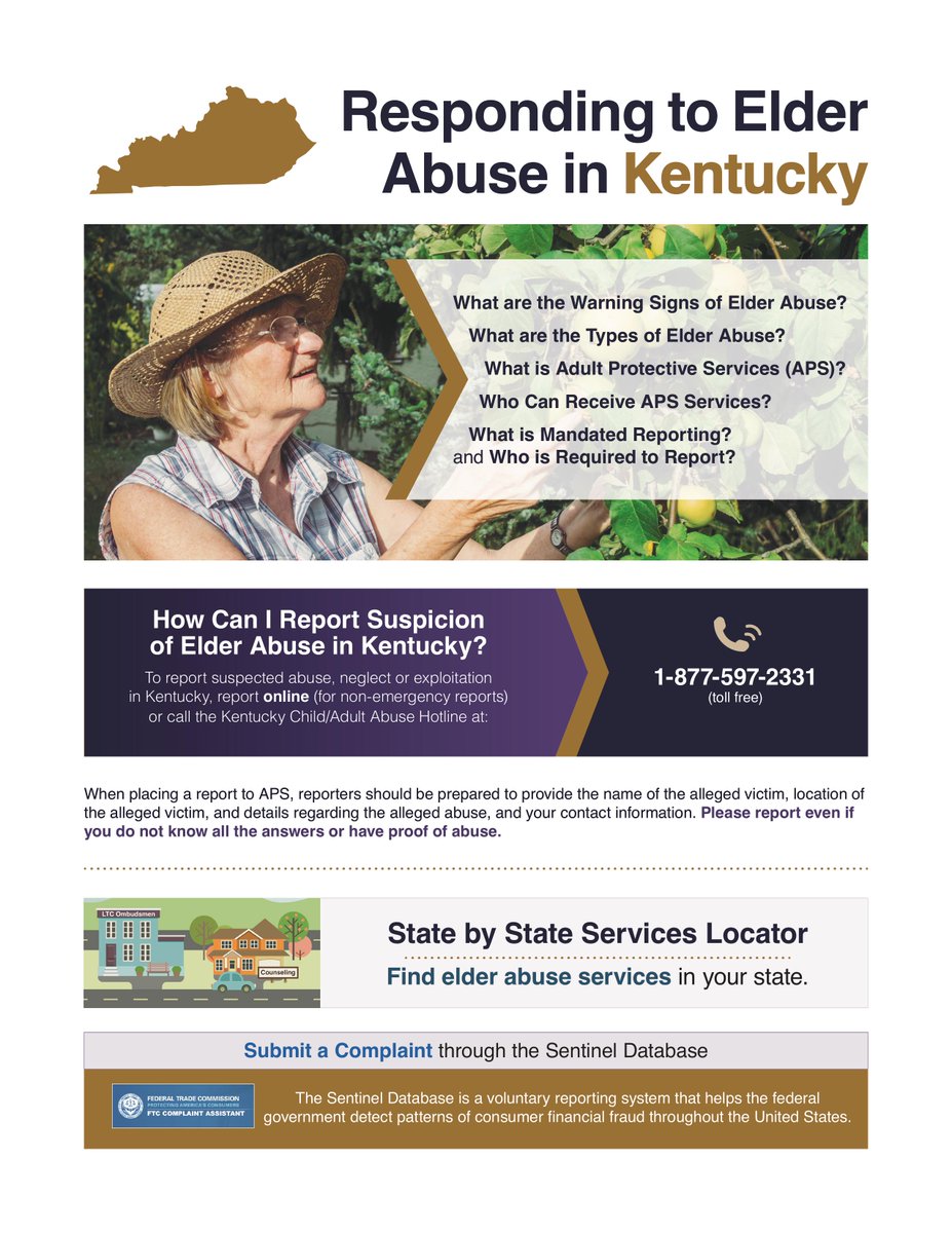 kim19982012's tweet photo. At least 10% of adults aged 60 or older will experience some form of elder abuse in a given year. The NASW supports the Elder Justice Act and the prevention of abuse, neglect and exploitation. #WKUsocialworkpolicy https://t.co/ZKOGI84XbJ