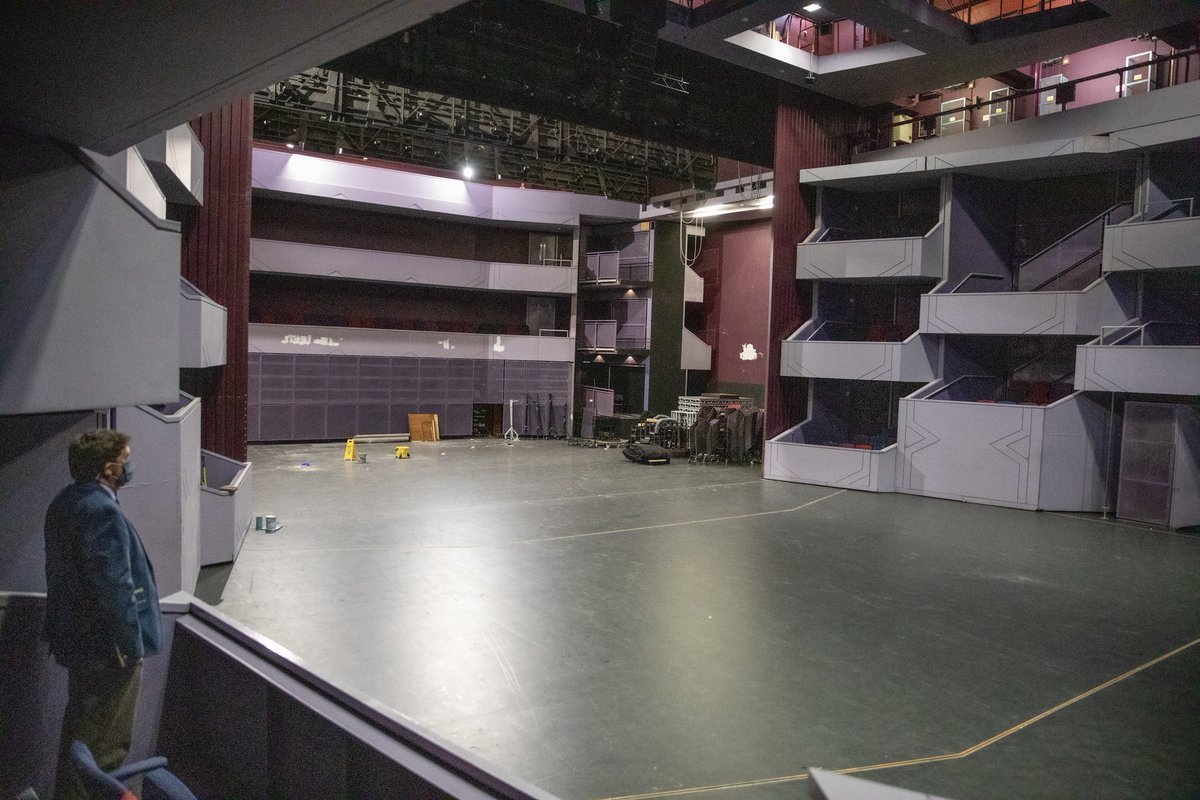 ALewerMBE's tweet photo. Thank you @jorgordon CEO of @RoyalDerngate  for meeting me &amp; sharing your very positive opening plans for the theatre and bringing your expertise to help lead a culture led recovery for #Northampton  #HereForCulture #NorthamptonForward https://t.co/M7OvGaZiyO