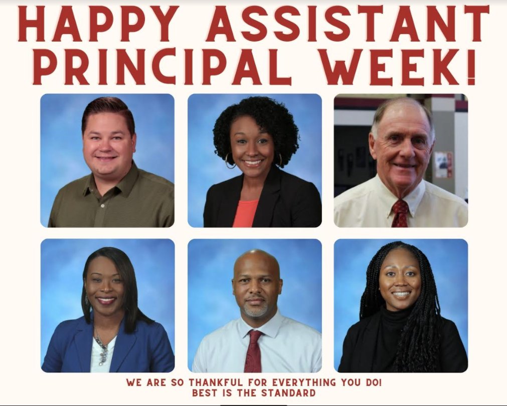 An amazing team of servant leaders!  Thank YOU!  The Best is the Standard.