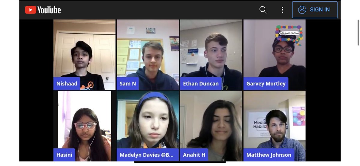 GMcKinney2's tweet photo. Happening now- @GlobalEdSsChat Such an important topic for kids to know and practice. Tune in for top tips from kids about staying safe online.π https://t.co/fZbkQiIHng https://t.co/9ACaw2JyVA
