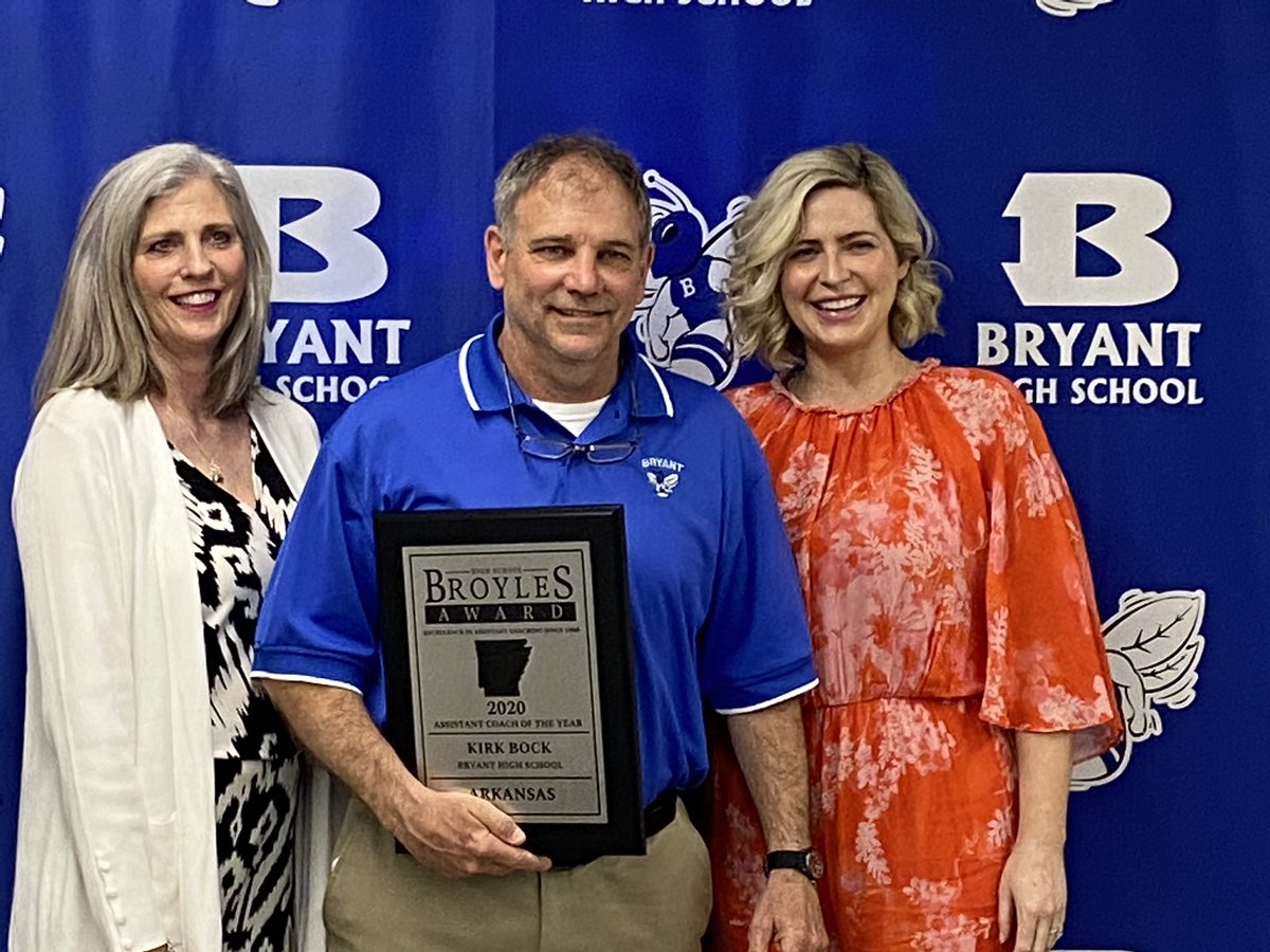 BROYLES AWARD on Twitter "Excited to be in Bryant, AR today