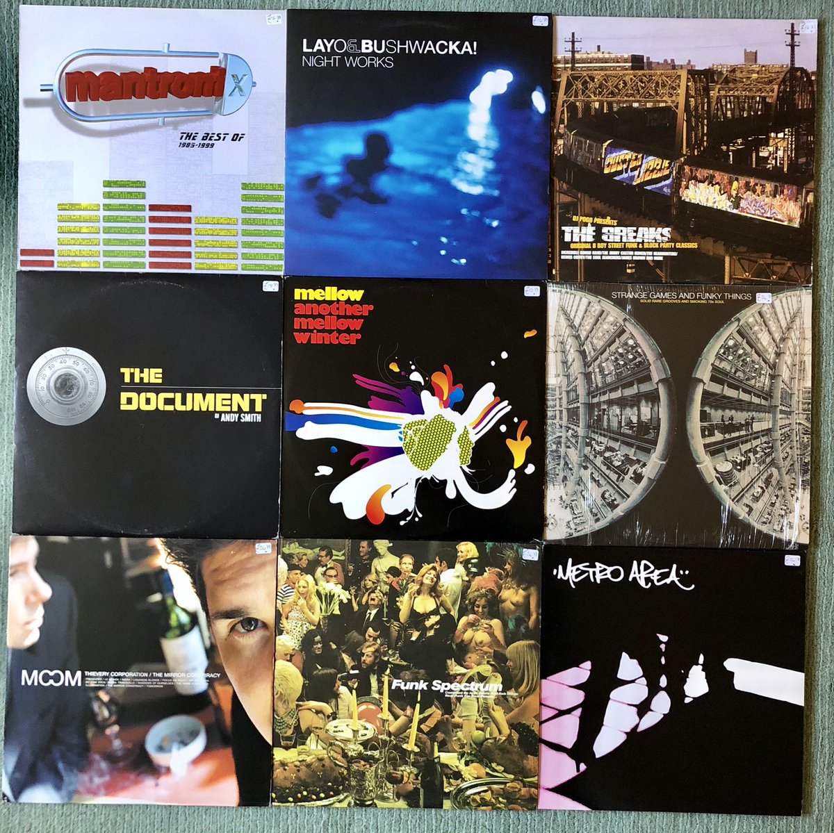 vinyl_planet's tweet photo. Some snippets from an amazing soul, house, hip-hop, left field, trip-hop, downtempo collection of over 100 albums... all cleaned and priced ready fo Monday!! #housevinyl #triphop #downtempo #leftfieldmusic #soulvinyl #macclesfield #cheshire #dancevinyl #vinylrecords #acidhouse https://t.co/KarzdNOttW