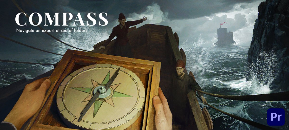 KnightsEditing's tweet photo. Compass is a free extension that keeps track of project's export path. You can set it to be absolute or relative to project path, create output folder if it doesn't exist. And it works in background!
https://t.co/GeRc2AdIRb https://t.co/XWoHBhm26E