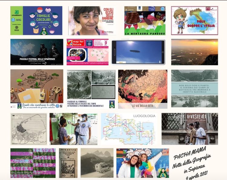 #NottedellaGeografia in #sapienza 9 aprile 2021 #pachamama @geonight seminari, laboratori, racconti eventi in diretta streaming o registrati. Iscrizioni aperte bit.ly/nottedellageog… #geonight2021 #geografiedinotte #geonotte #eventiaroma