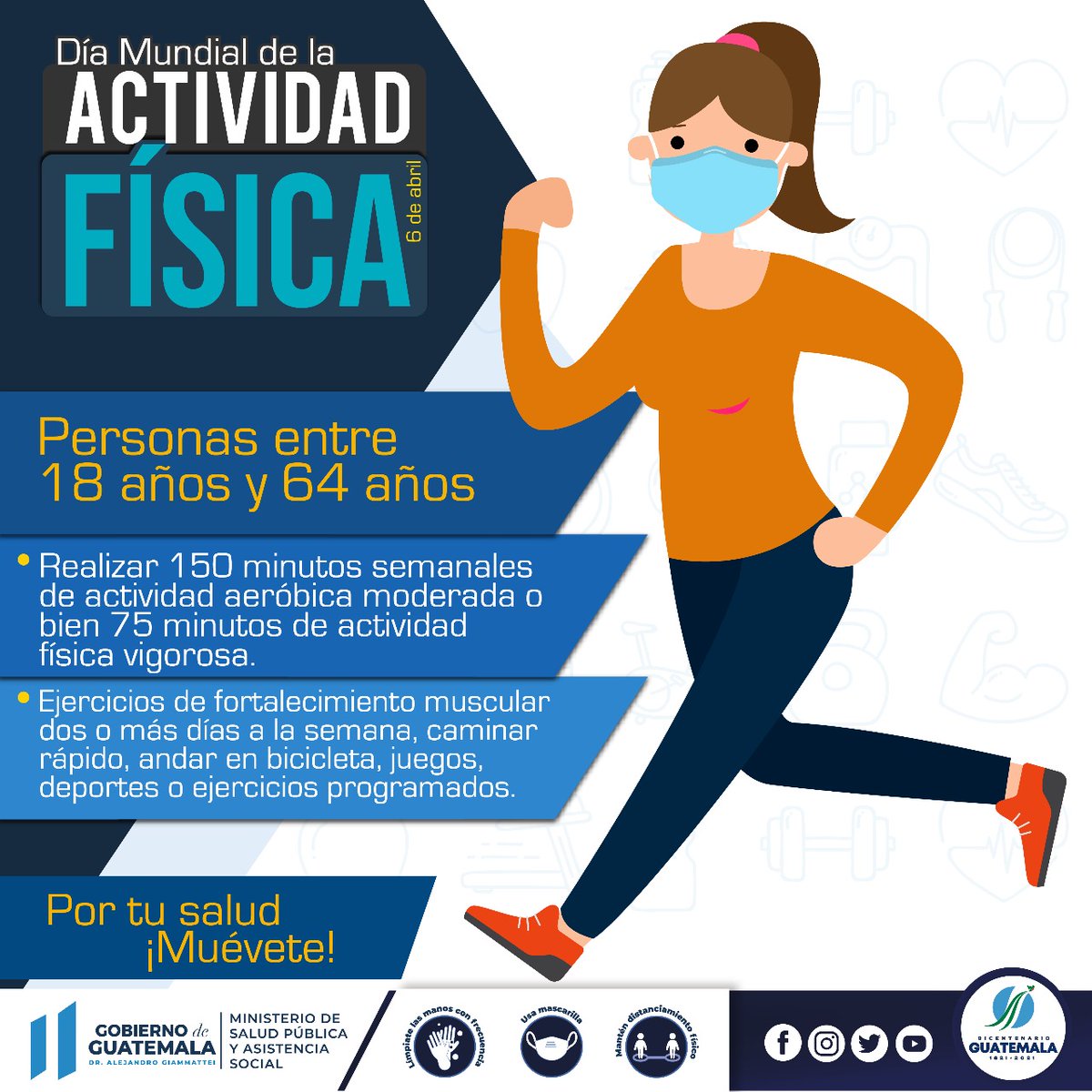 Día Mundial de la Actividad Física - Ministerio de Salud Pública de Tucumán