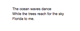 Celebrating National Poetry month with some Florida Haiku's. #gplearning #gplibraries #NationalPoetryMonth #NationalLibraryWeek