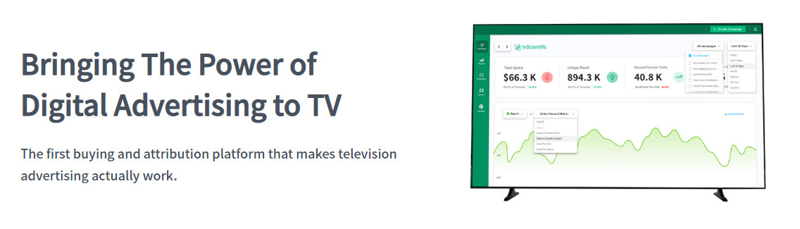tvScientific Launches Connected TV Performance Advertising Platform: tvscientific.com/2021/04/06/tvs…

I'm so excited to work with @JasonFF on the launch of @TV_Scientific to bring the power and measurement of digital advertising to TV..