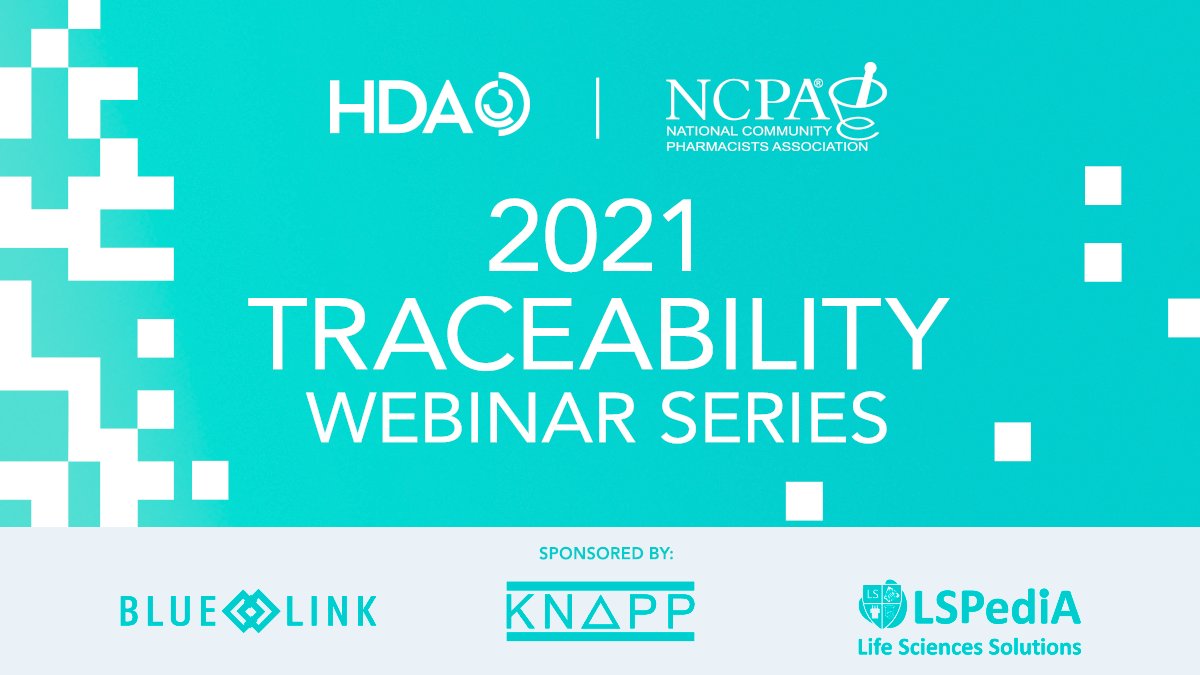 HDAconnect's tweet photo. Questions about #DSCSA compliance? Register for HDA's Traceability Webinar Series to discuss implementing DSCSA-compliant systems and processes with experts. Join us 4/15, 4/29, 5/12 and 5/19 at 11 a.m. ET: https://t.co/q1VgMjy3Ui https://t.co/n7r0fhTWMA