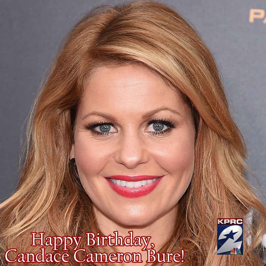 Happy Birthday, Candace Cameron Bure! The actress is 45 years old today. 