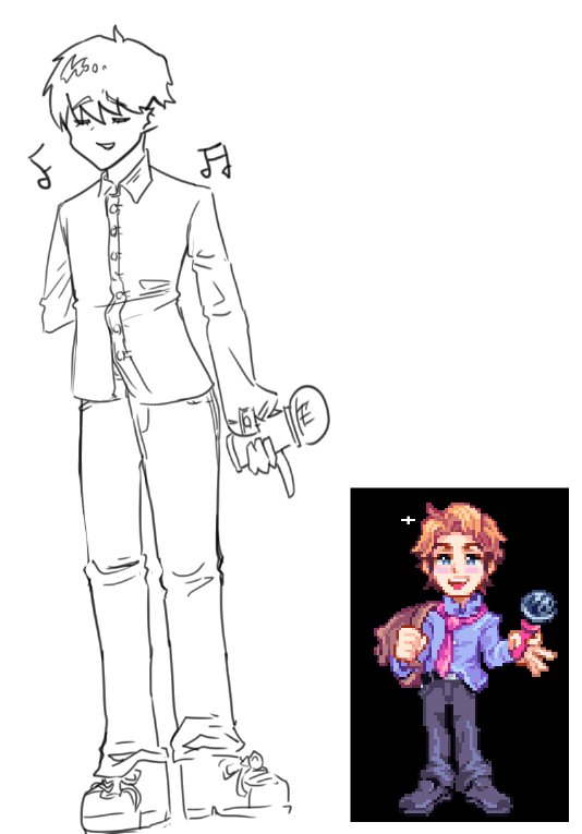 Fnf week 6 senpai summer version 1 layer sketch

#FNF #fridaynightfunkin #senpai