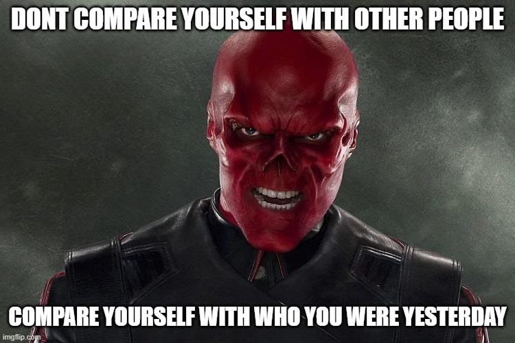 Nymdok on Twitter: "Just for fun, and to show the Godwin's Law level of  absurdity here, I took some pictures of the Red Skull and put ACTUAL Jordan  Peterson quotes on them.