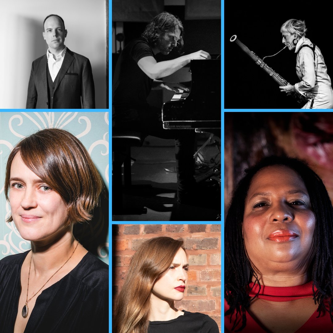 NewMusicUSA's tweet photo. From our Friends @IntContemporary: TUES@7 "From Scratch" new collabs including a world premiere by #JoshModney written for & performed with #IngridLaubrock, #CorySmythe, & #MarielRoberts; an improvised set feat. #RebekahHeller & @FreeSongSinger.
RSVP here:
https://t.co/sE5fImNtkF https://t.co/SVwZLKUISc