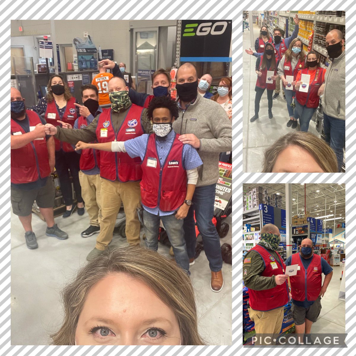 Recognizing Some Outstanding Associates For Driving Safety In Bear 3168!! Thank You For Driving The Big 3!! <a href="/DamonBennettR7/">DBennett</a> <a href="/joncollazolowes/">Jon Collazo</a> <a href="/LowesRegion7/">Region 7</a>