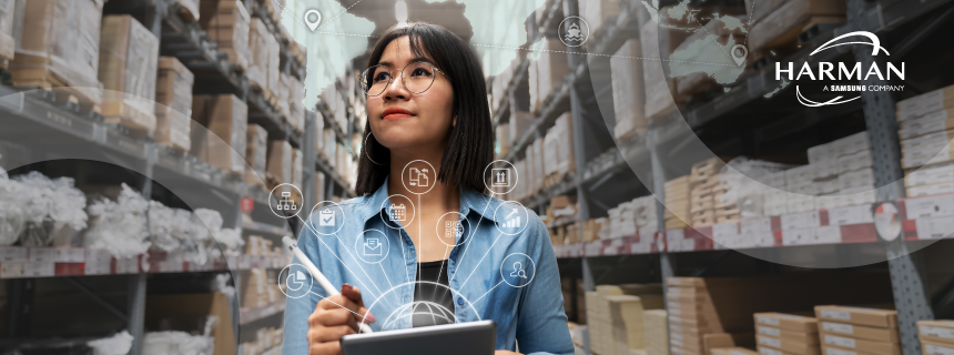 Harman's tweet photo. How will Supply Chain Management systems keep up with growth and expansion in the future? Robots. Nitin Ingale, HARMAN Program Manager, shares about how Robotic Process Automation will shape the supply chain in 2021 &amp; beyond: https://t.co/0xJGAOgQtG https://t.co/4Hij0LJ24K