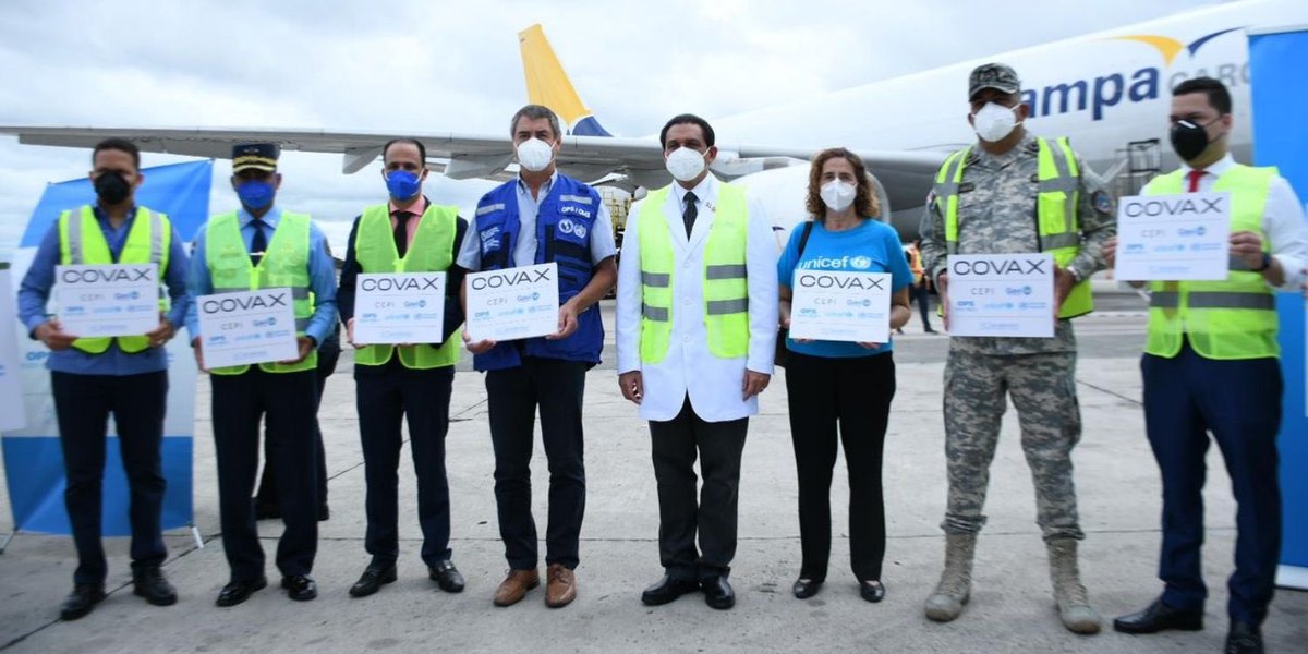 opsoms's tweet photo. En los últimos días, nuestro Fondo Rotatorio 🔄, mecanismo designado por COVAX para hacer llegar vacunas #COVID19 a los países de las 🌎, hizo entrega de las mismas a: 

🇧🇸Bahamas
🇺🇾Uruguay
🇧🇧Barbados
🇩🇴Rep. Dominicana
🇹🇹Trinidad y Tobago
🇧🇿Belize https://t.co/C8kIvxe7GD