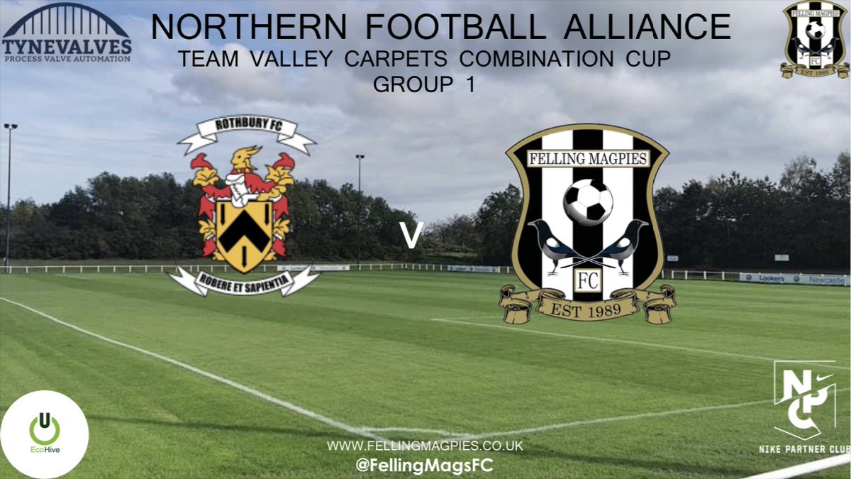 Felling Magpies FC (@fellingmagsfc) on Twitter photo 🦅⚽️MATCHDAY 2⚽️🦅
On the road! Yep back again and today we travel away to face <a href="/FCRothbury/">Rothbury Football Club</a>
🆚 Rothbury FC (A)
🏆 Team Valley Carpets Combination Cup
🏟 Armstrong Park
⏰ 2:30PM
⚠️No spectators allowed⚠️
#UTM 🦅⚫️⚪️ 🦅⚽️MATCHDAY 2⚽️🦅
On the road! Yep back again and today we travel away to face <a href="/FCRothbury/">Rothbury Football Club</a>
🆚 Rothbury FC (A)
🏆 Team Valley Carpets Combination Cup
🏟 Armstrong Park
⏰ 2:30PM
⚠️No spectators allowed⚠️
#UTM 🦅⚫️⚪️