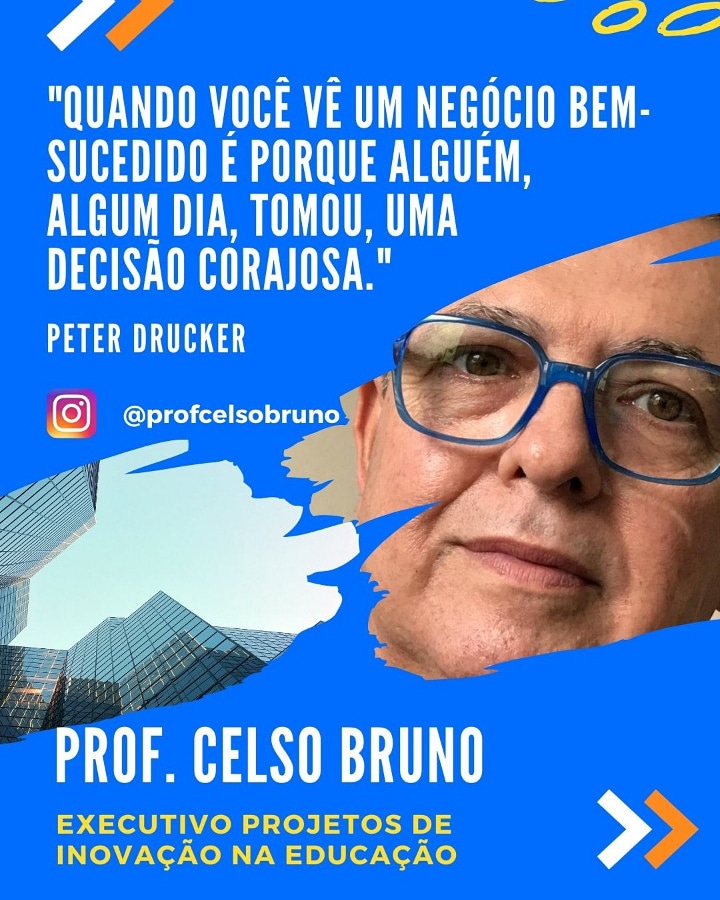 PCelsoBruno's tweet photo. "Quando você vê um negócio bem-sucedido é porque alguém, algum dia, tomou, uma decisão corajosa."
Peter Drucker
.
#executivo #executivodesucesso #executivodevendas
#logisticaempresarial #RJ #recursoshumanos #logistica #administracaodeempresas #processosgerenciais #gestaocomercial https://t.co/xQjle1l2sn