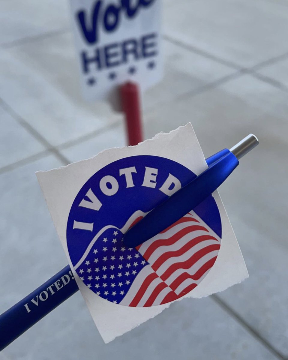 It wasn’t my usual early morning trip to the polling place but I made sure to stop by after school to vote for the <a href="/NKCSchools/">NKC Schools</a> Board of Education.  Just a little under an hour left if you haven’t made it out yet!  #ElectionDay #IVoted