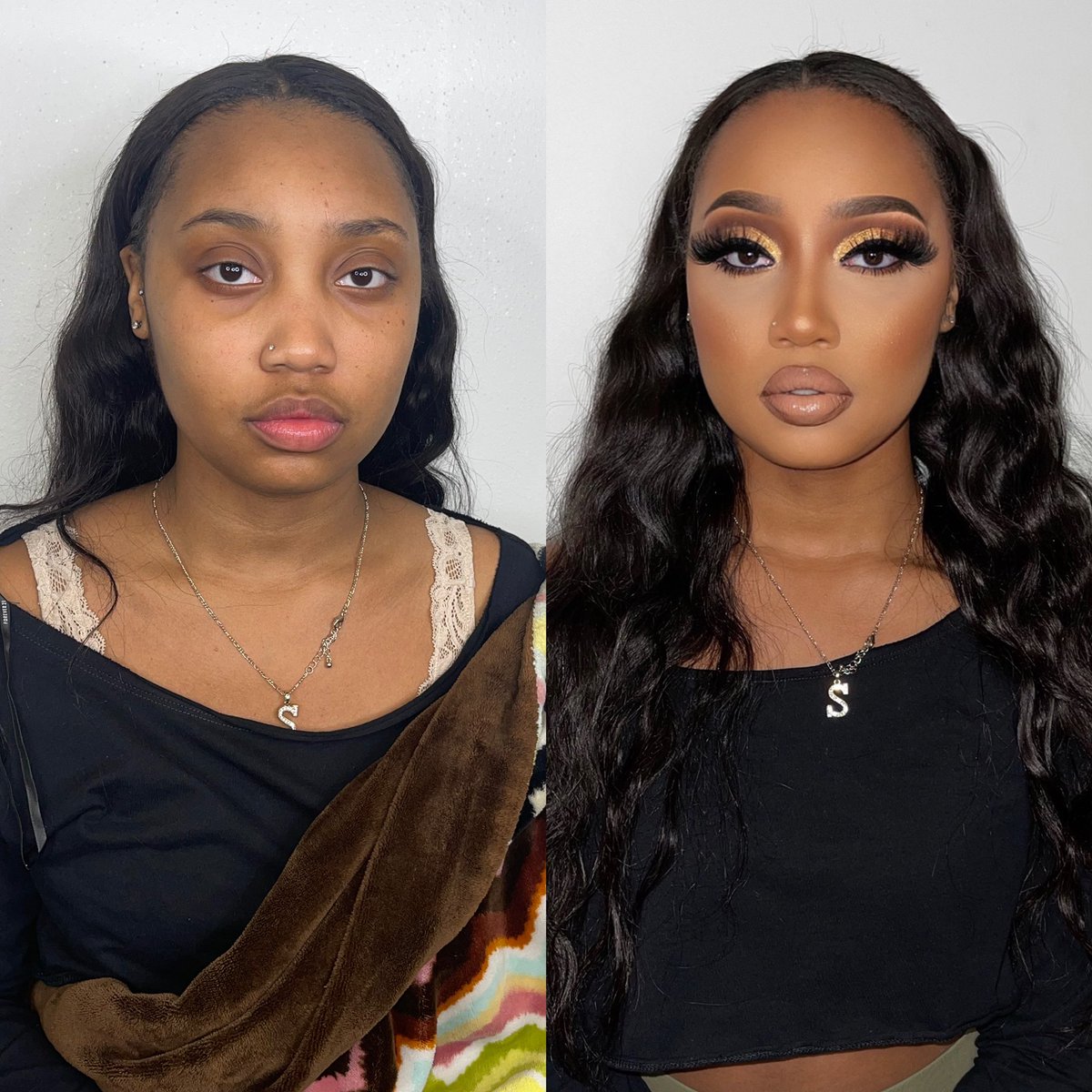 Before &amp; After 😍😍